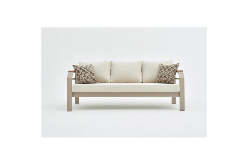 Puutarhan oleskeluryhmä Sudassento Beige - Beige - Puutarhakalusteet - Terassiryhmät - Sohvaryhmät ulos