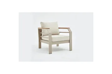 Puutarhan oleskeluryhmä Sudassento Beige - Beige - Puutarhakalusteet - Terassiryhmät - Sohvaryhmät ulos
