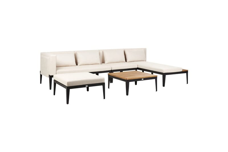 Puutarhasohvaryhmä pöydällä 4-istuttava Bracciano - Puutarhakalusteet - Terassiryhmät - Sohvaryhmät ulos