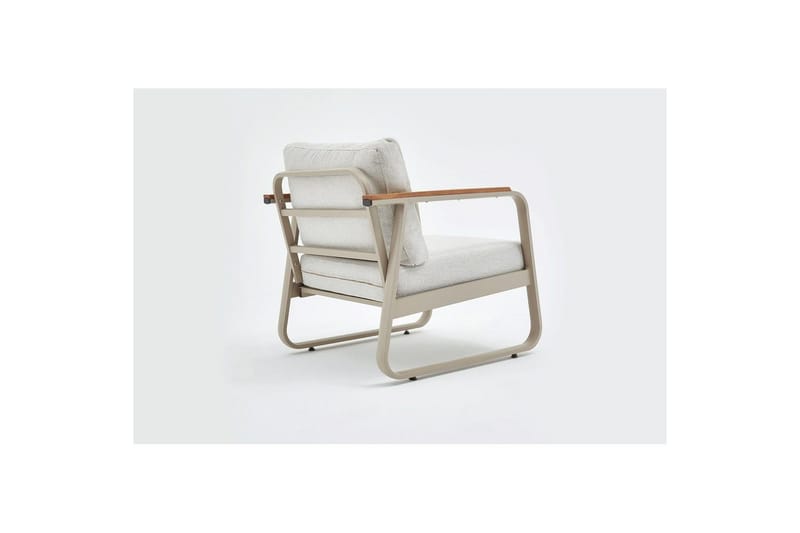 Rio Sohvasetti Outdoor 6 Istuttava Beige - Beige - Puutarhakalusteet - Terassiryhmät - Sohvaryhmät ulos