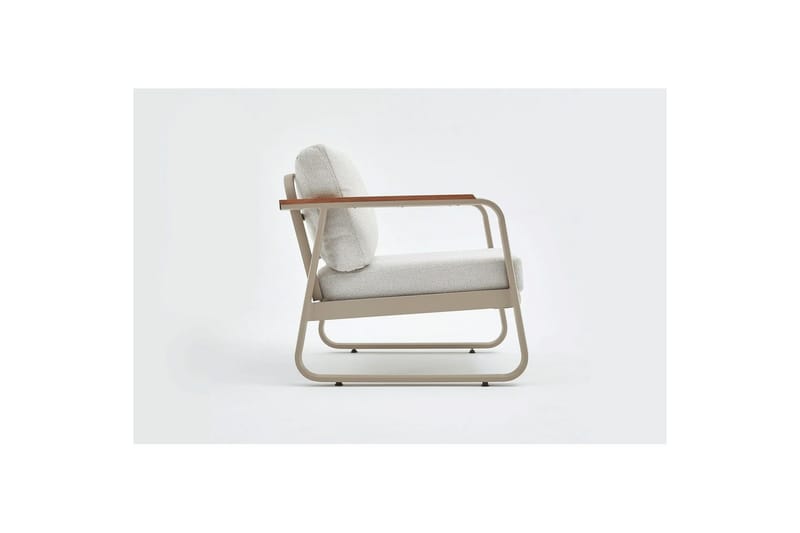 Rio Sohvasetti Outdoor 6 Istuttava Beige - Beige - Puutarhakalusteet - Terassiryhmät - Sohvaryhmät ulos