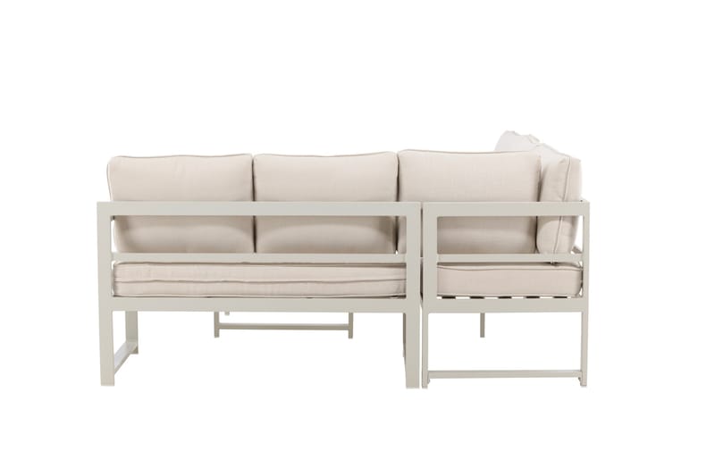 Salvador Sohvaryhmä Ulkokäyttöön 4-istuttava - Musta - Puutarhakalusteet - Terassiryhmät - Oleskeluryhmät