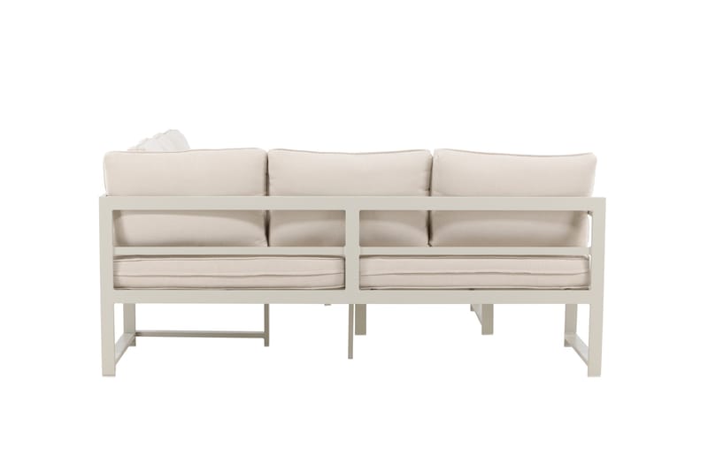 Salvador Sohvaryhmä Ulkokäyttöön 4-istuttava - Musta - Puutarhakalusteet - Terassiryhmät - Oleskeluryhmät