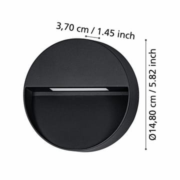 Seinävalaisin Ulkovalaistus Maruggio ×150 mm - 15 cm - Piha & ulkoaltaat - Piha-alue - Sisäänkäynti - Sisäänkäynnin valaistus