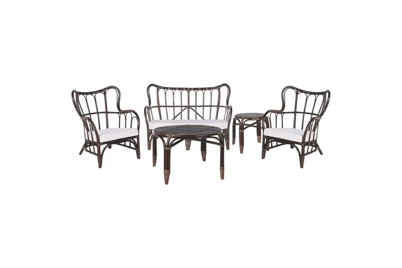 Soffgrupp Beliani Brindisi Brown||Beige, undefined