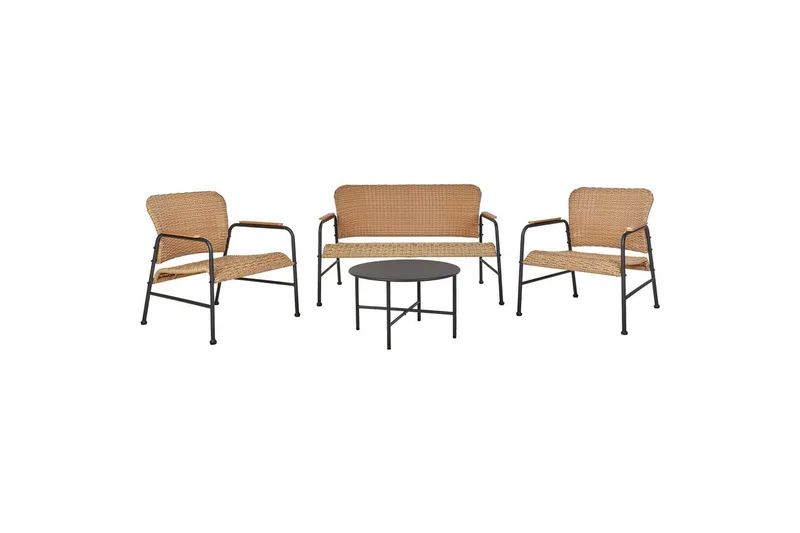 Soffgrupp Beliani Ofanto Natural||Black, undefined