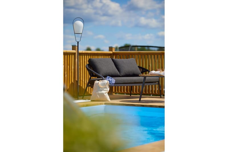 Sohva Hillerstorp Ekeryd Antrasiitinharmaa - Puutarhakalusteet - Terassiryhmät - Terassisohvat