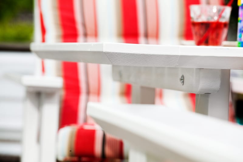 Sohva Hillerstorp Herrgård - Valkoinen - Puutarhakalusteet - Terassiryhmät - Terassisohvat