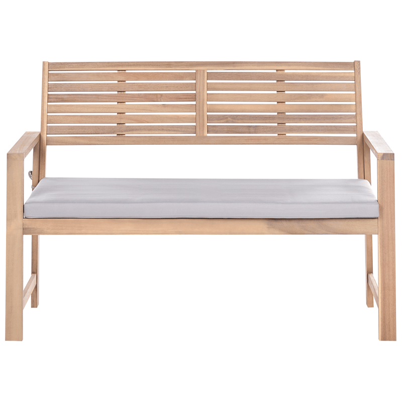 Sohvaryhmä ulos pöydällä 4-istuttava Fiames akaasiapuu - Ruskea/Harmaa - Puutarhakalusteet - Terassiryhmät - Sohvaryhmät ulos