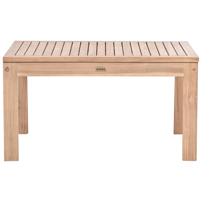 Sohvaryhmä ulos pöydällä 4-istuttava Fiames akaasiapuu - Ruskea/Harmaa - Puutarhakalusteet - Terassiryhmät - Sohvaryhmät ulos