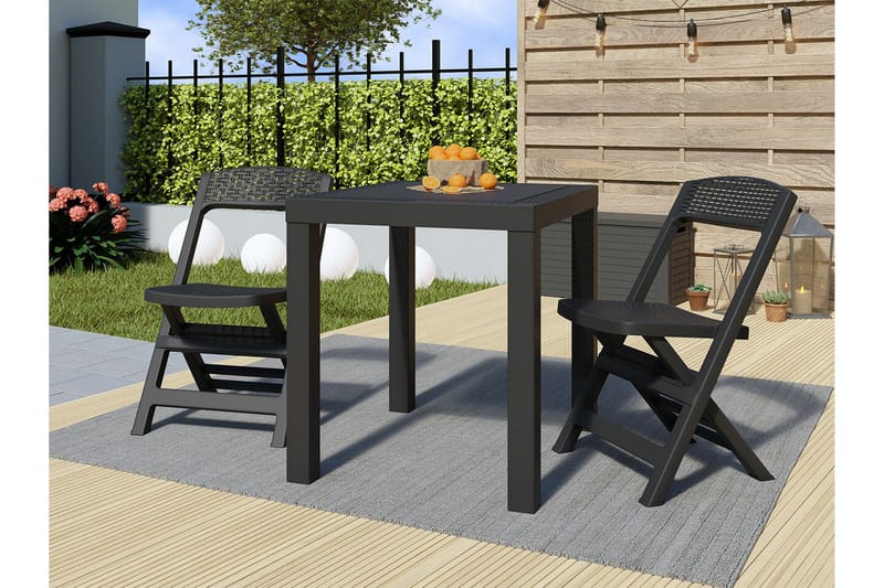 Corpach Soffgrupp Anthracite - Puutarhakalusteet - Terassiryhmät - Sohvaryhmät ulos