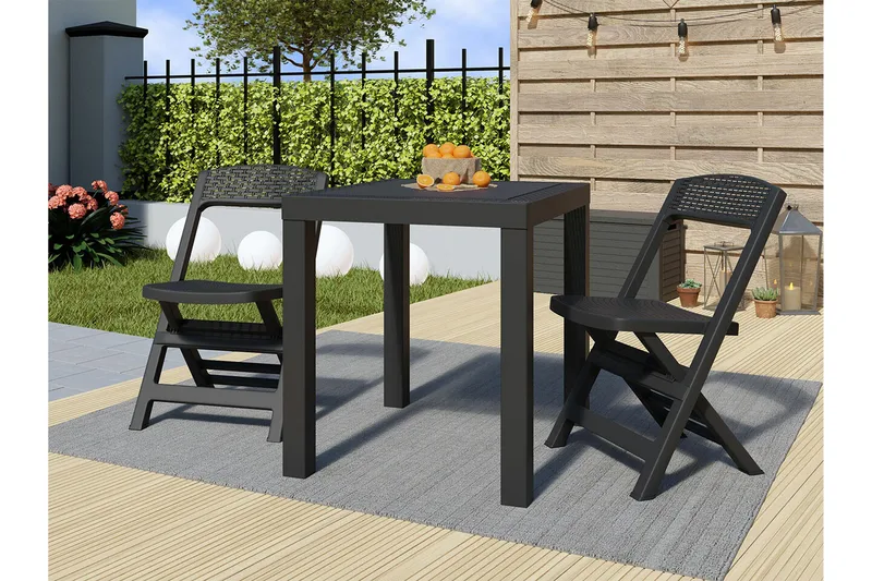 Corpach Soffgrupp Anthracite - Puutarhakalusteet - Terassiryhmät - Sohvaryhmät ulos