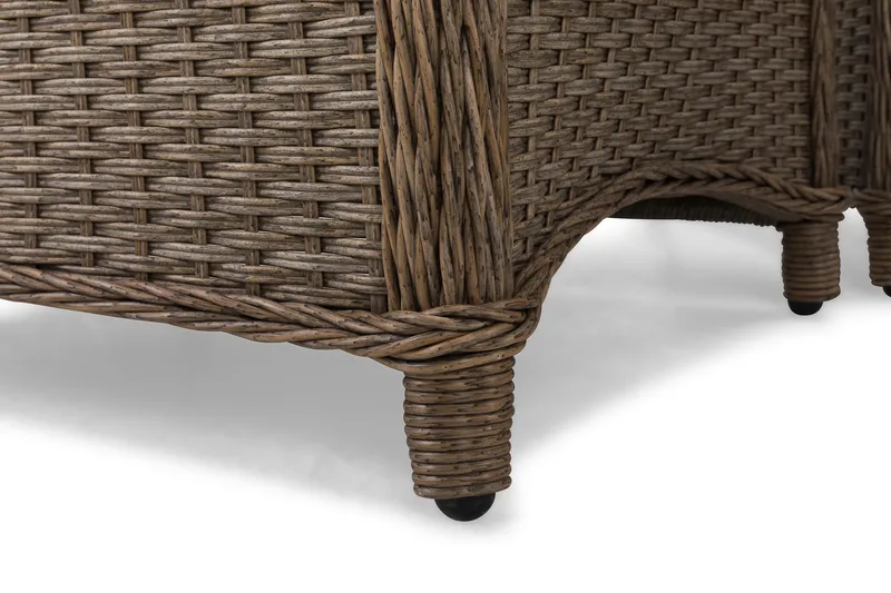 Marcus Sohvaryhmä 2:n ist Nojatuoleilla - Luonnonväri - Puutarhakalusteet - Terassiryhmät - Sohvaryhmät ulos