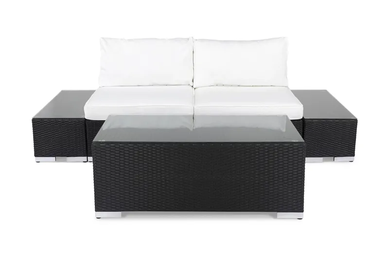 Oleskeluryhmä Bahamas 2:n ist Pöytä, 2 päätypöytää Musta