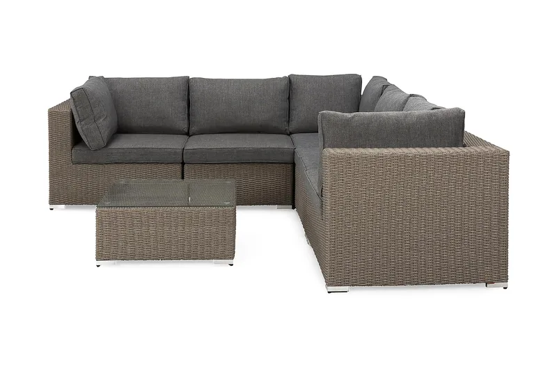 Oleskeluryhmä Marcus, Harmaa Pöytä Kulmasohva