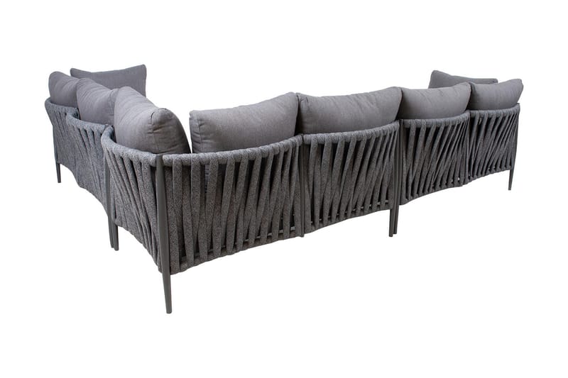 Puutarharyhmä Bremen 2-Os. Harmaa - Puutarhakalusteet - Terassiryhmät - Sohvaryhmät ulos