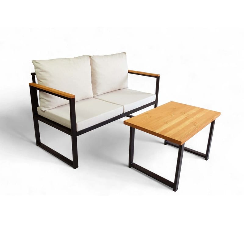 Sylros 2-istuttava Sohvaryhmä Ulkokäyttöön, Beige