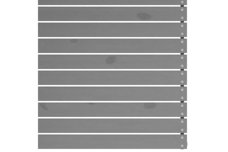 2-istuttava Puutarhasohva harmaa täysi mänty - Harmaa - Terassisohvat