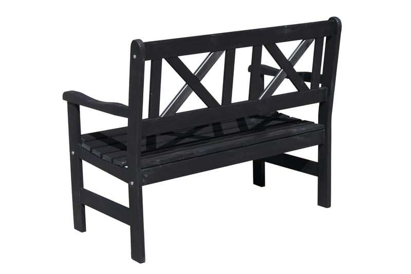 2:n ist Sohva Olivo - Kahvimusta - Puutarhakalusteet - Terassiryhmät - Terassisohvat