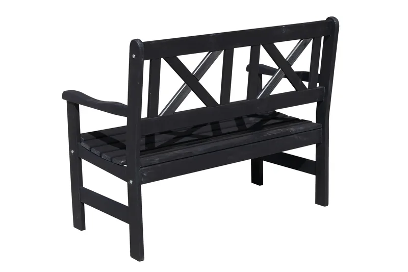 2:n ist Sohva Olivo - Kahvimusta - Puutarhakalusteet - Terassiryhmät - Terassisohvat