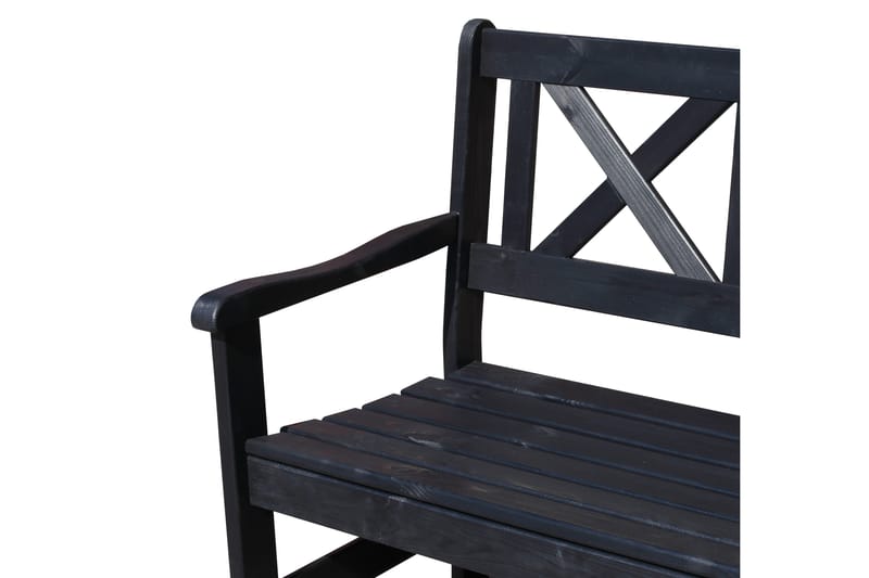 2:n ist Sohva Olivo - Kahvimusta - Puutarhakalusteet - Terassiryhmät - Terassisohvat