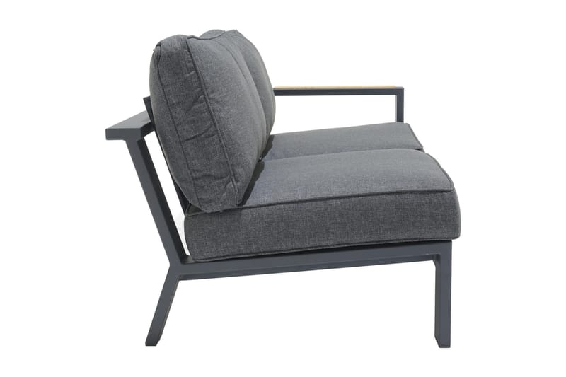 2:n ist Sohva Palau Vasen - Harmaa - Puutarhakalusteet - Terassiryhmät - Terassisohvat