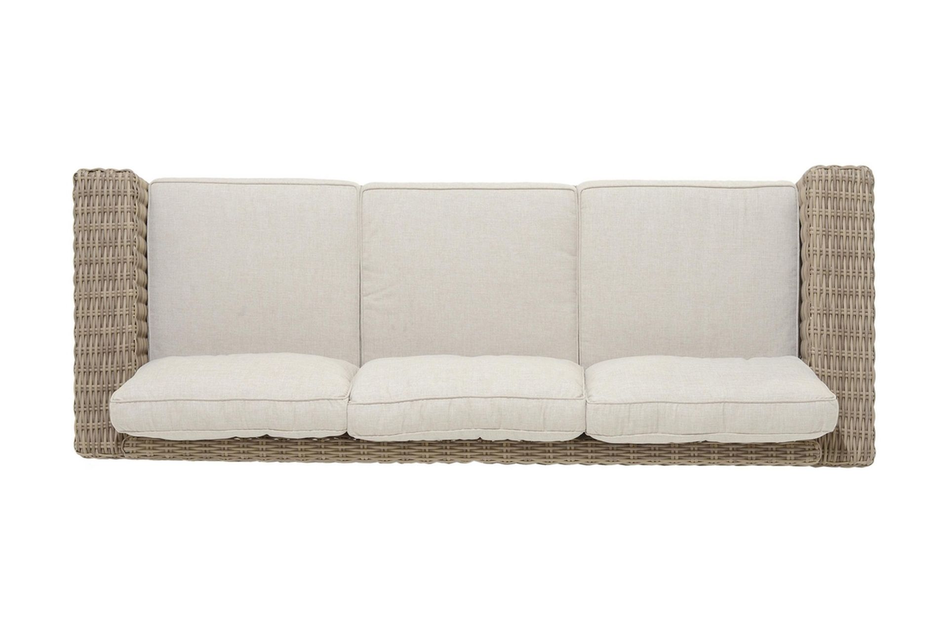 3:n ist Sohva Bahamas - Beige - Puutarhakalusteet - Terassiryhmät - Terassisohvat