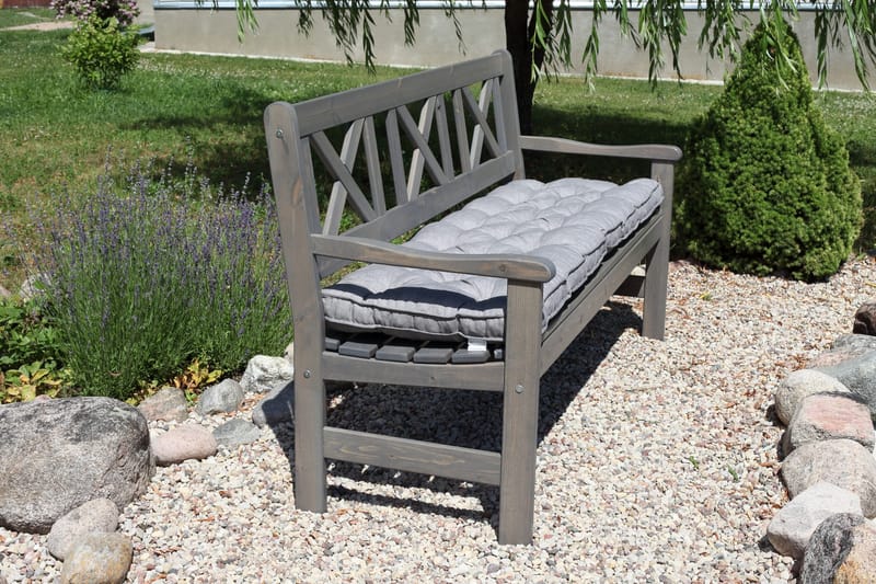 3:n ist Sohva Olivo - Harmaa - Puutarhakalusteet - Terassiryhmät - Terassisohvat