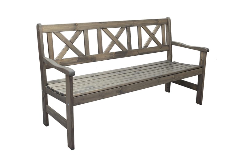 3:n ist Sohva Olivo - Harmaa - Puutarhakalusteet - Terassiryhmät - Terassisohvat