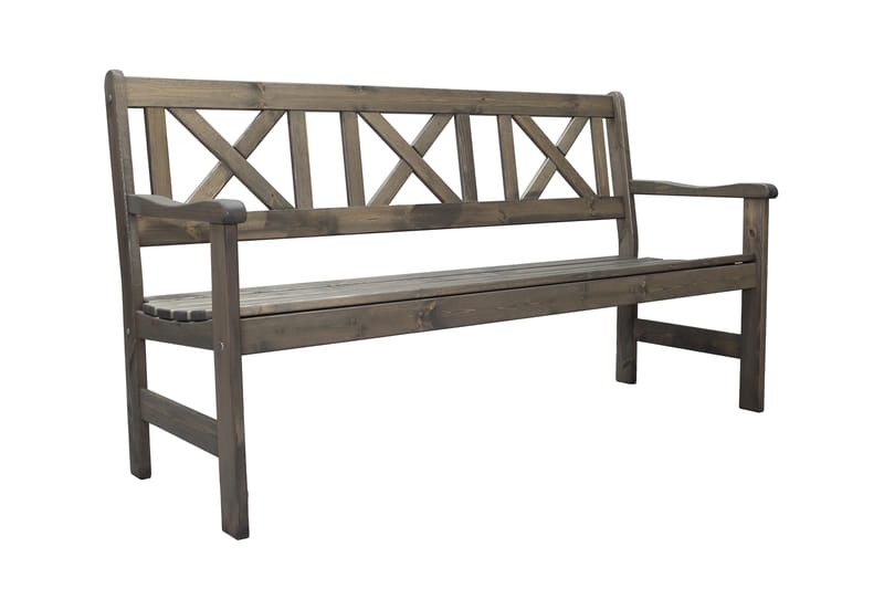 3:n ist Sohva Olivo - Harmaa - Puutarhakalusteet - Terassiryhmät - Terassisohvat