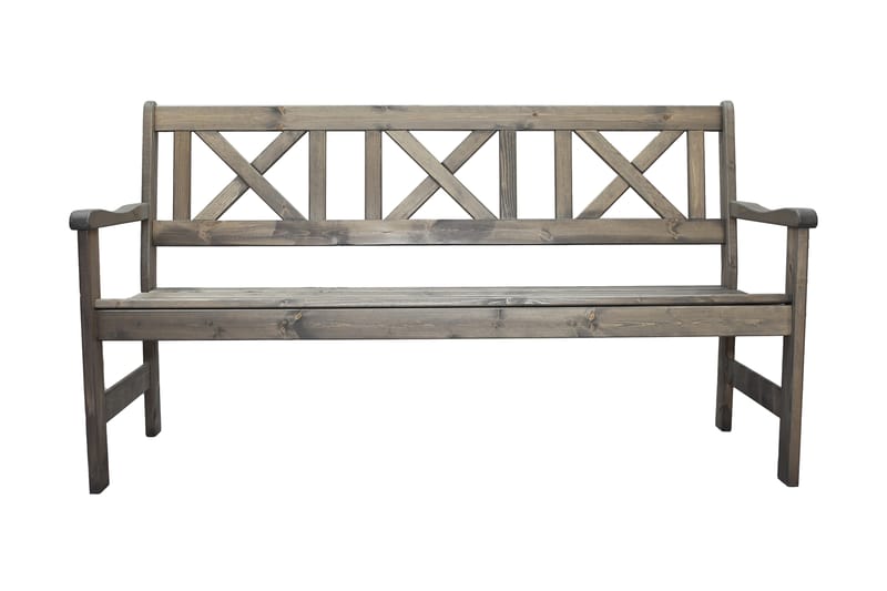 3:n ist Sohva Olivo - Harmaa - Puutarhakalusteet - Terassiryhmät - Terassisohvat