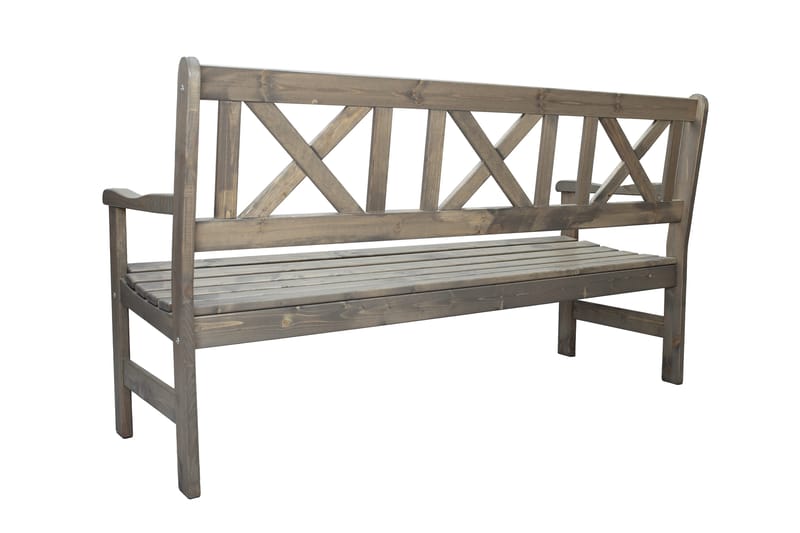 3:n ist Sohva Olivo - Harmaa - Puutarhakalusteet - Terassiryhmät - Terassisohvat