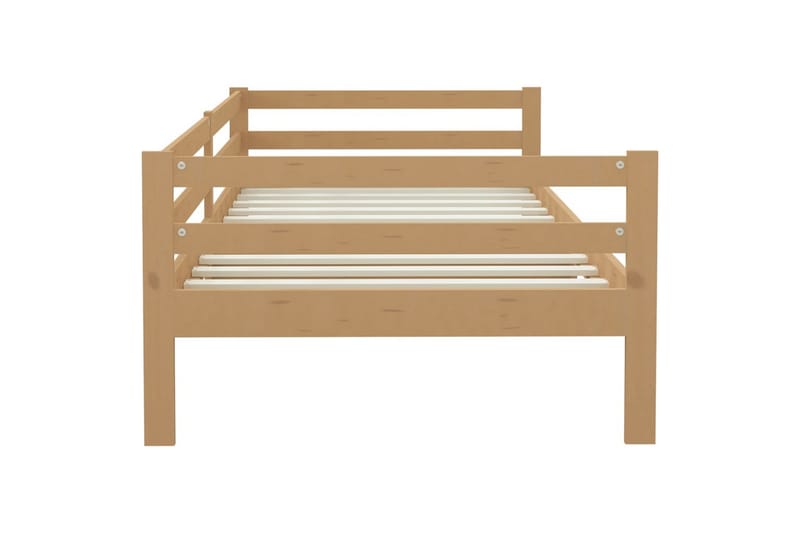 Päivävuode hunajanruskea täysi mänty 90x200 cm - Ruskea - Puutarhakalusteet - Terassiryhmät - Terassisohvat