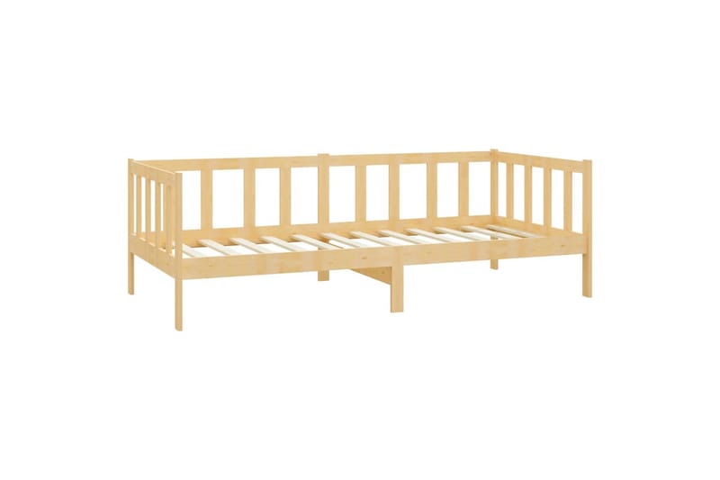 Päivävuode täysi mänty 90x200 cm - Ruskea - Puutarhakalusteet - Terassiryhmät - Terassisohvat