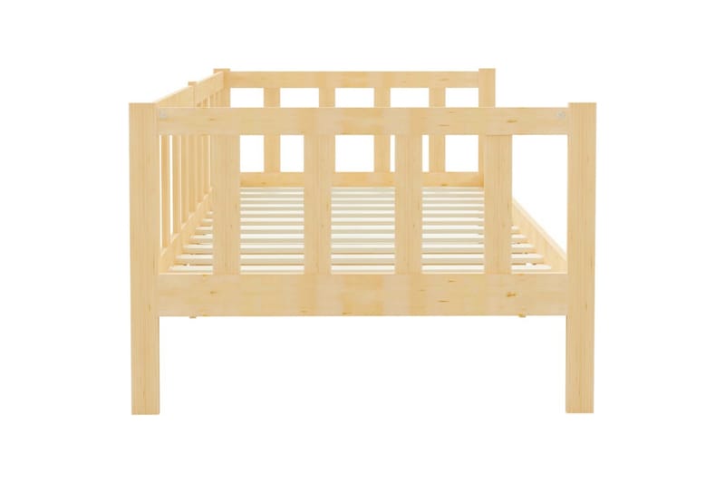 Päivävuode täysi mänty 90x200 cm - Ruskea - Puutarhakalusteet - Terassiryhmät - Terassisohvat