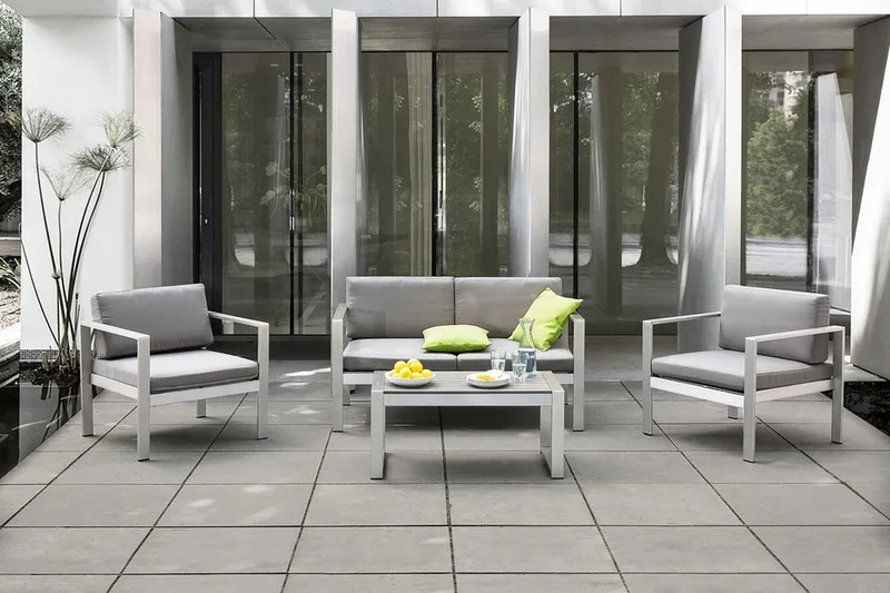 Puutarhasohva Tirrena 142 cm - Puutarhakalusteet - Terassiryhmät - Terassisohvat