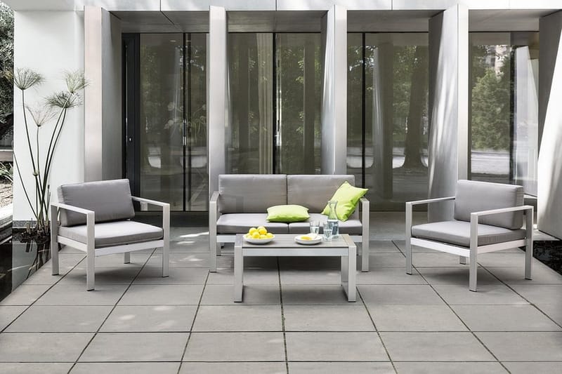 Puutarhasohva Tirrena 142 cm - Puutarhakalusteet - Terassiryhmät - Terassisohvat