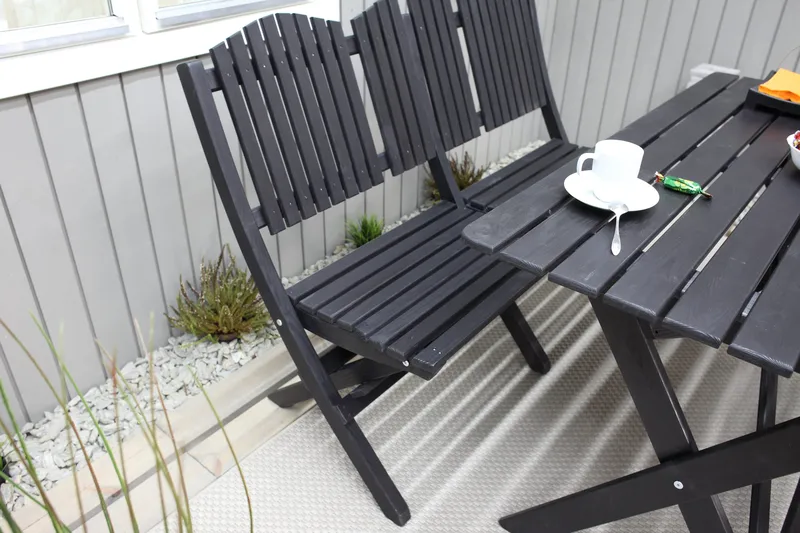 Sohva Delpino - Kahvimusta - Puutarhakalusteet - Terassiryhmät - Terassisohvat