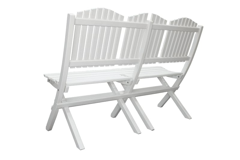 Sohva Delpino - Valkoinen - Puutarhakalusteet - Terassiryhmät - Terassisohvat