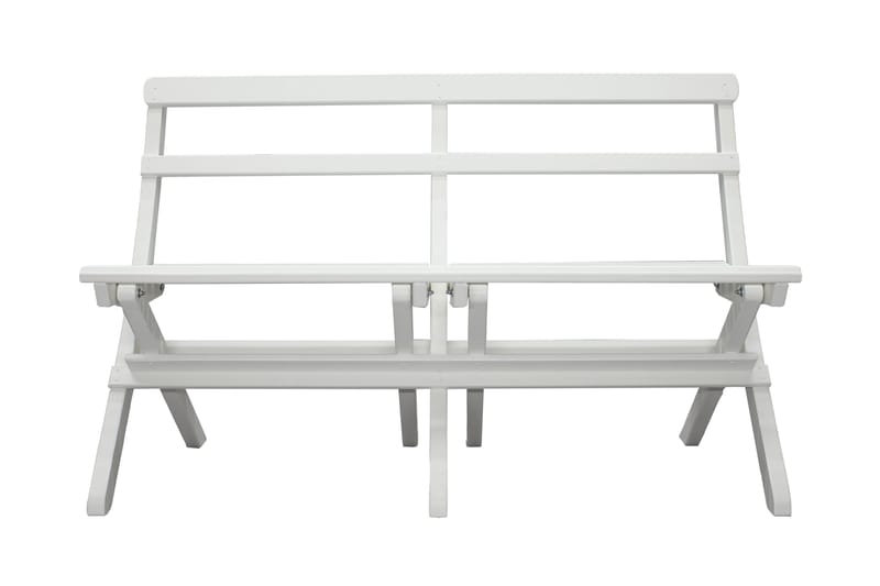 Sohva Larios - Valkoinen - Puutarhakalusteet - Terassiryhmät - Terassisohvat