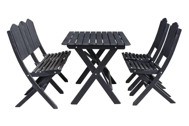 Sohvaryhmä Delpino - Kahvimusta - Puutarhakalusteet - Ulkoryhmä - Ruokailuryhmät ulos