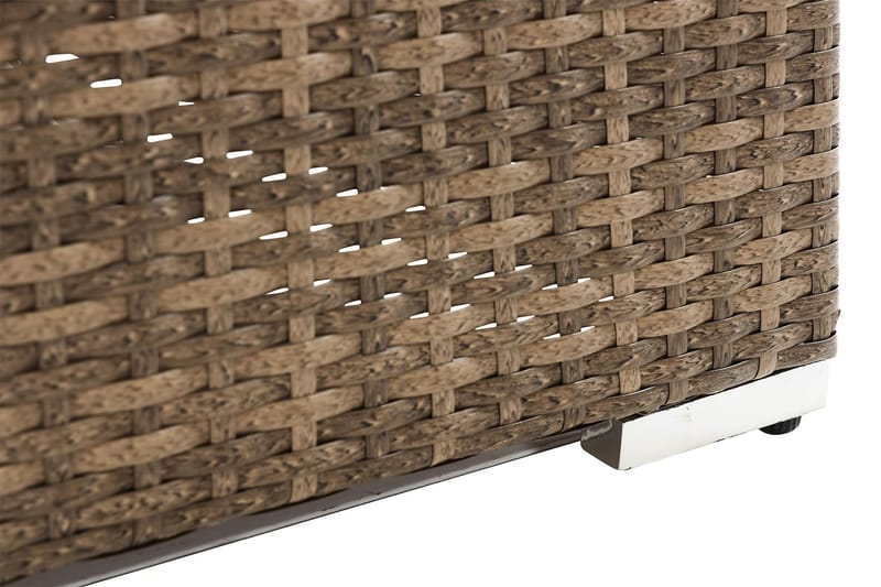 Terassisohva Wisconsin 2:n ist käsinojilla - Hiekka - Puutarhakalusteet - Parveke - Parvekekalusteet - Parvekesohva