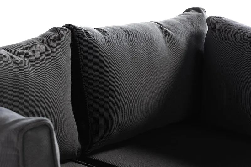 Terassisohva Wisconsin 2:n ist käsinojilla - Hiekka - Puutarhakalusteet - Parveke - Parvekekalusteet - Parvekesohva