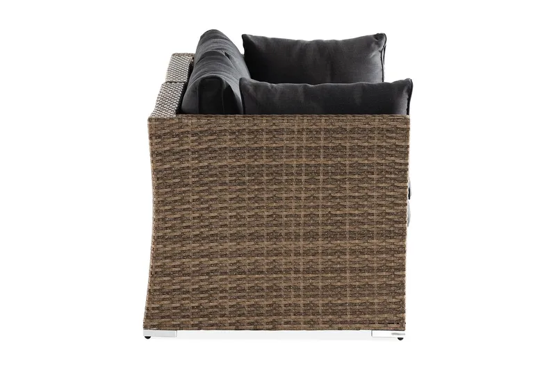 Terassisohva Wisconsin 2:n ist käsinojilla - Hiekka - Puutarhakalusteet - Parveke - Parvekekalusteet - Parvekesohva