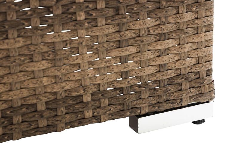 Terassisohva Wisconsin Premium 2:n ist ilman käsinojia - Hiekka - Puutarhakalusteet - Parveke - Parvekekalusteet - Parvekesohva