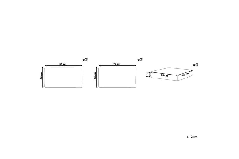 Tyynynpäällinen Noto - Puutarhakalusteet - Terassiryhmät - Päälliset