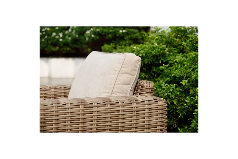 Ulkomöbeliryhmä Lifestyle Garden Bahamas 2 x nojatuoli & 3-istuttava & sohvapöytä 140 - Puutarhakalusteet - Terassiryhmät - Sohvaryhmät ulos