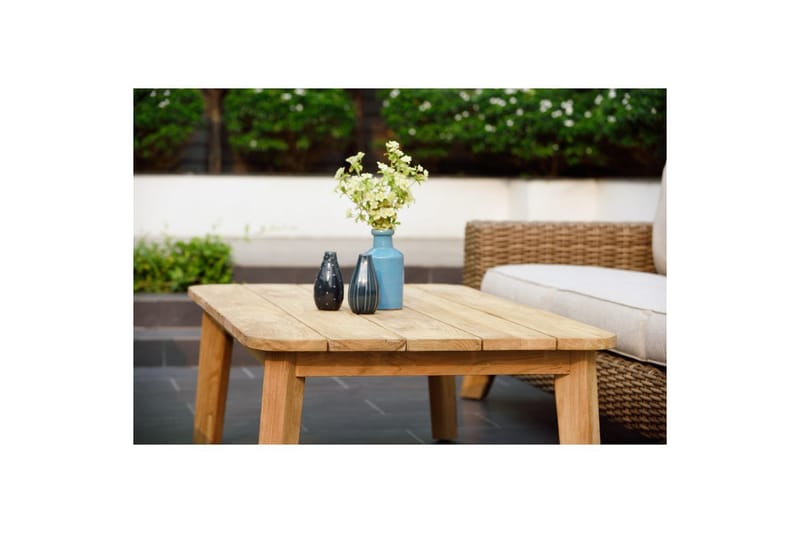 Ulkomöbeliryhmä Lifestyle Garden Bahamas 2 x nojatuoli & 3-istuttava & sohvapöytä 140 - Puutarhakalusteet - Terassiryhmät - Sohvaryhmät ulos