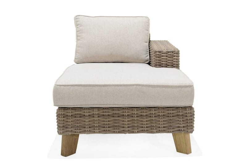 Ulkomöbeliryhmä Lifestyle Garden Barbados 2-istuttava & vasen divaani sohvapöytä 110 - Puutarhakalusteet - Terassiryhmät - Sohvaryhmät ulos