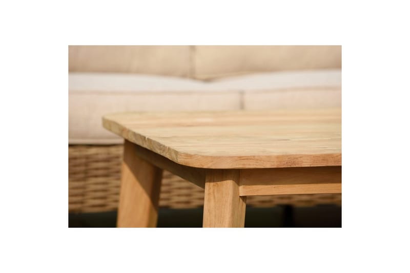 Ulkomöbeliryhmä Lifestyle Garden Barbados 2-istuttava & vasen divaani sohvapöytä 110 - Puutarhakalusteet - Terassiryhmät - Sohvaryhmät ulos